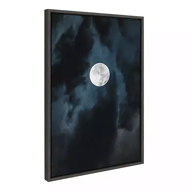 Canvas Art-Kirklands Home Driftless Moon Framed Canvas Art Print