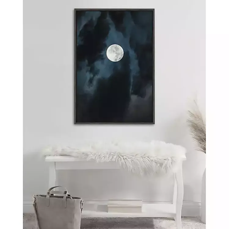 Canvas Art-Kirklands Home Driftless Moon Framed Canvas Art Print