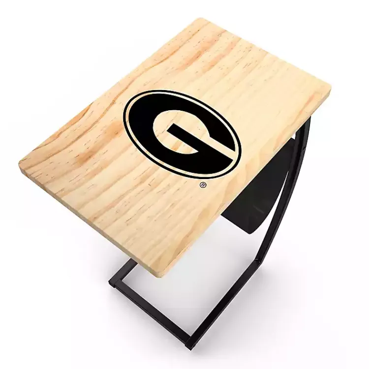 Accent & End Tables-Kirklands Home University of Georgia Wood C-Table Tan