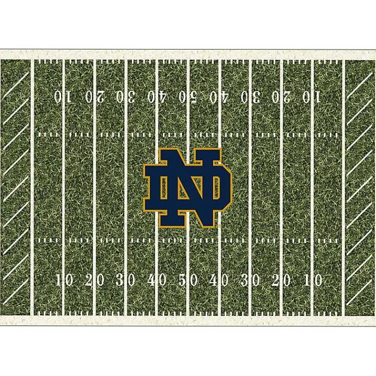 Area Rugs-Kirklands Home University of Notre Dame Homefield Area Rug, 6x8