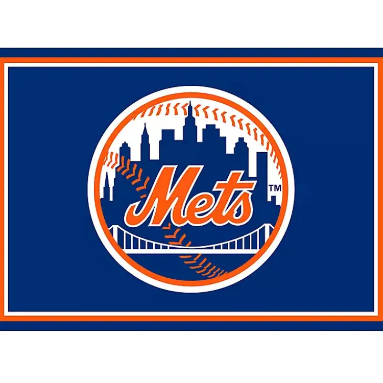 Area Rugs-Kirklands Home New York Mets Spirit Rug, 3x4