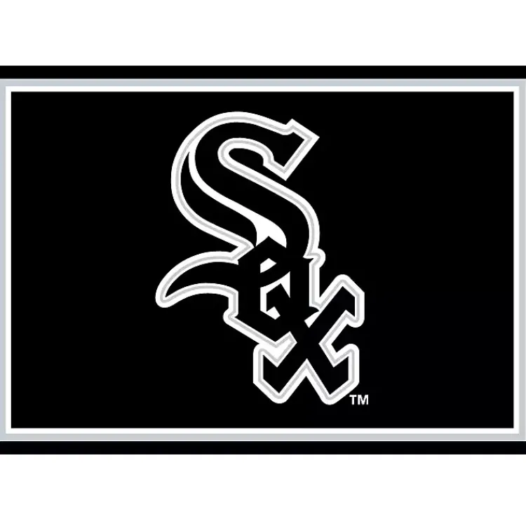 Area Rugs-Kirklands Home Chicago White Sox Spirit Rug, 3x4