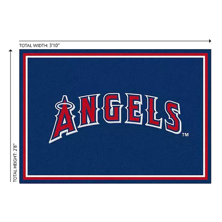Area Rugs-Kirklands Home Anaheim Angels Spirit Rug, 3x4