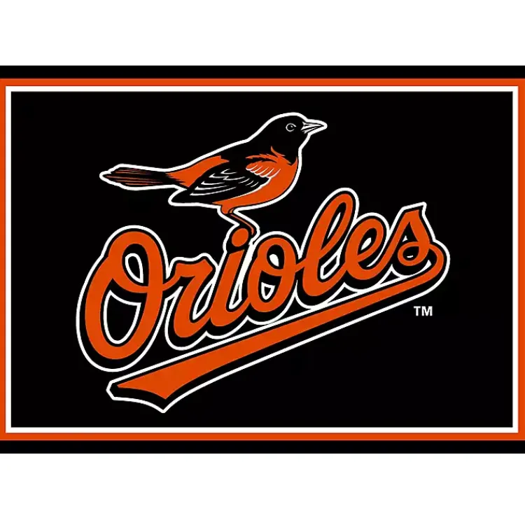 Area Rugs-Kirklands Home Baltimore Orioles Spirit Rug, 3x4