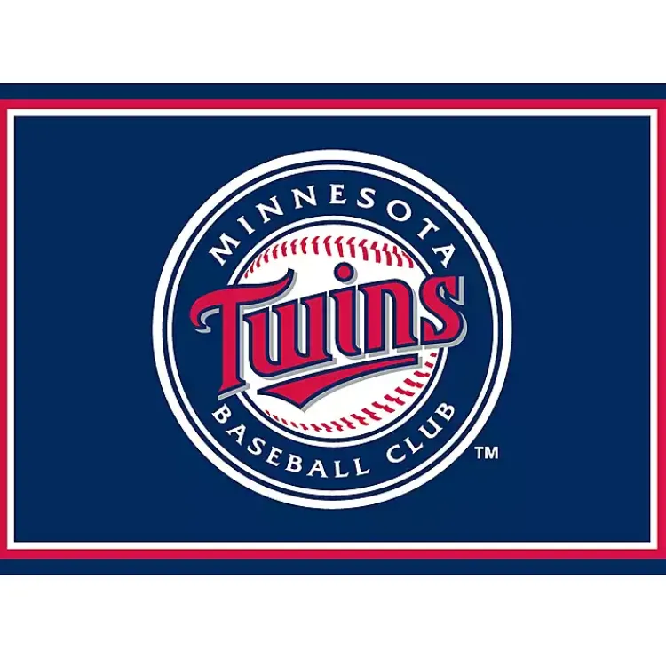 Area Rugs-Kirklands Home Minnesota Twins Spirit Rug, 3x4