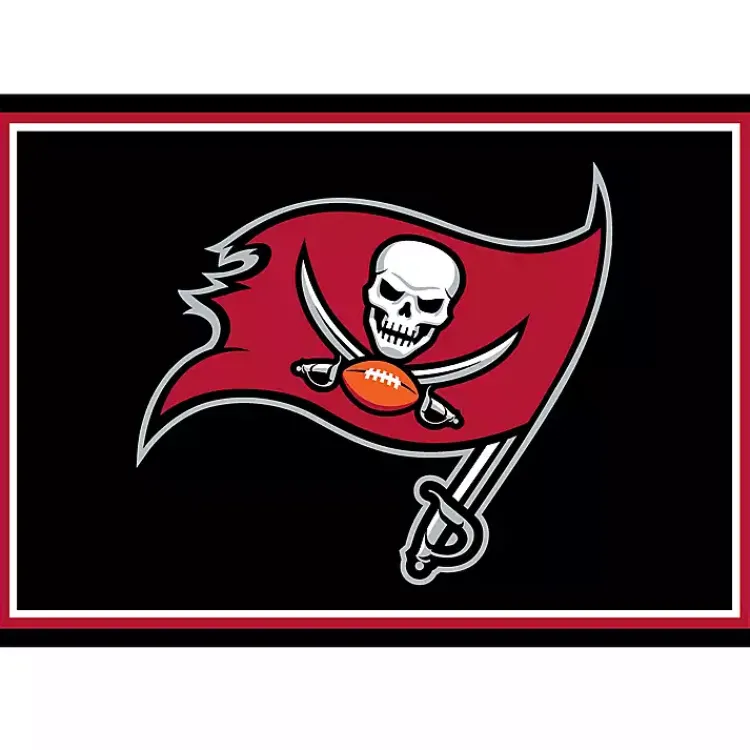 Area Rugs-Kirklands Home Tampa Bay Buccaneers Area Rug, 3x4