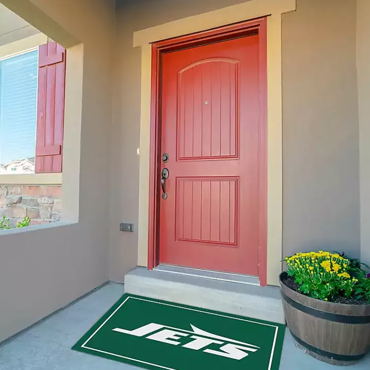 Area Rugs-Kirklands Home New York Jets Area Rug, 3x4 Green