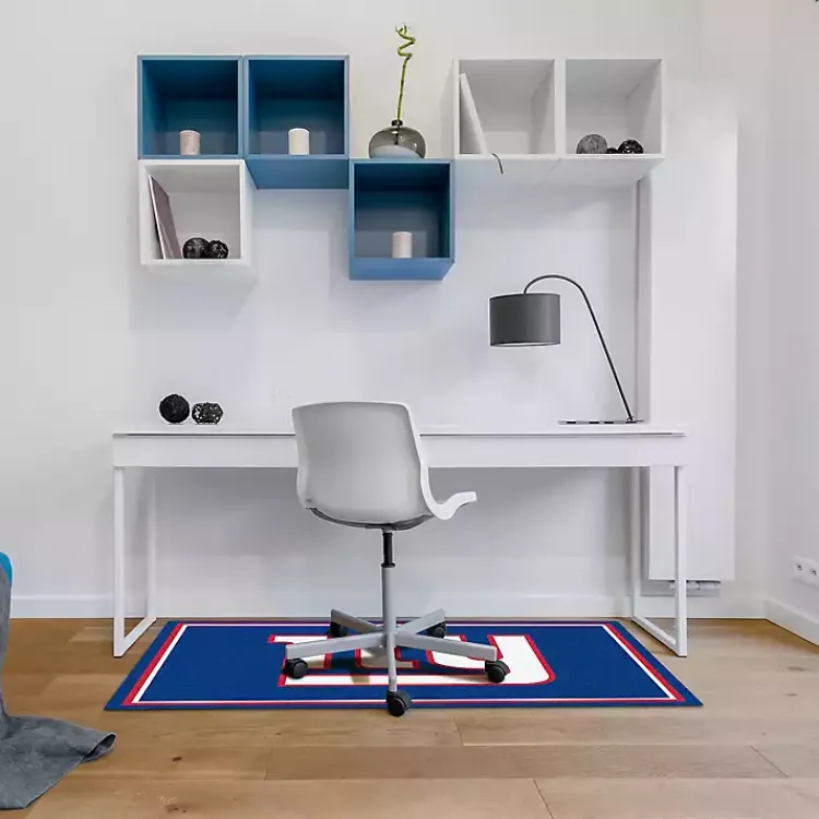 Area Rugs-Kirklands Home New York Giants Area Rug, 3x4 Blue