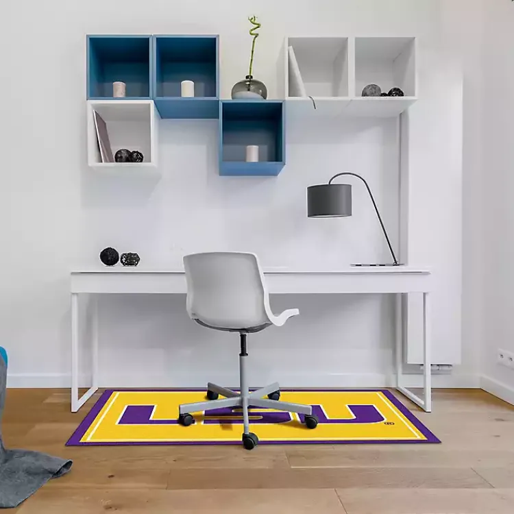 Area Rugs-Kirklands Home Louisiana State University Area Rug, 3x4