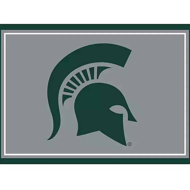 Area Rugs-Kirklands Home Michigan State University Area Rug, 3x4