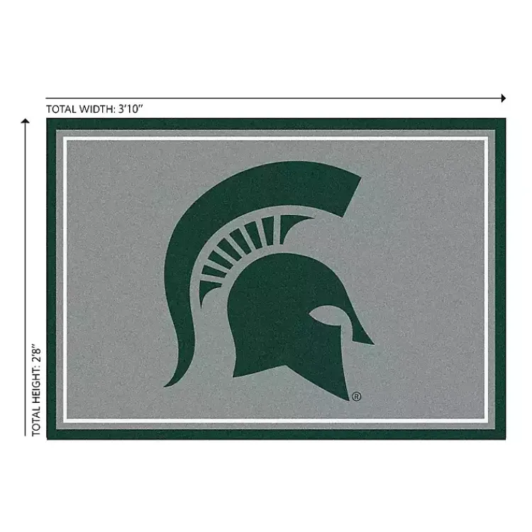 Area Rugs-Kirklands Home Michigan State University Area Rug, 3x4