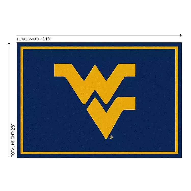 Area Rugs-Kirklands Home West Virginia University Area Rug, 3x4