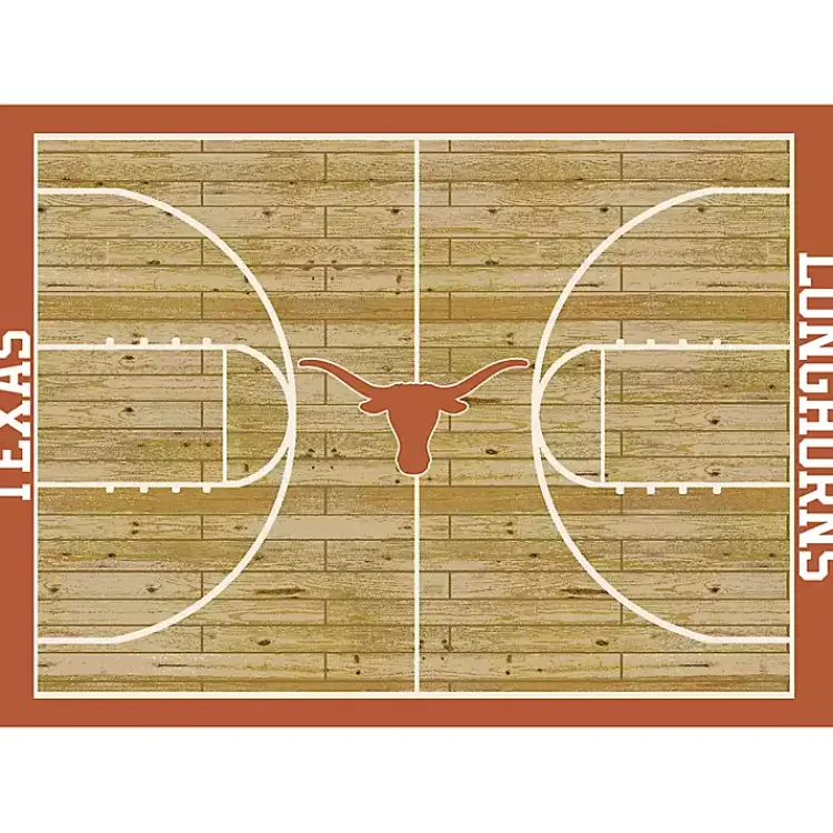 Area Rugs-Kirklands Home University of Texas Courtside Area Rug, 4x6