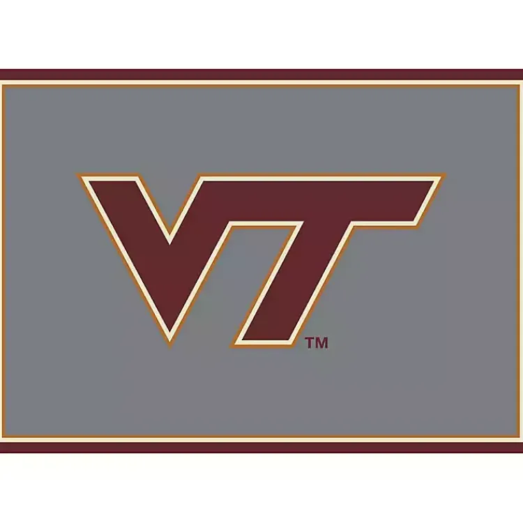 Area Rugs-Kirklands Home Virginia Tech Area Rug, 4x6