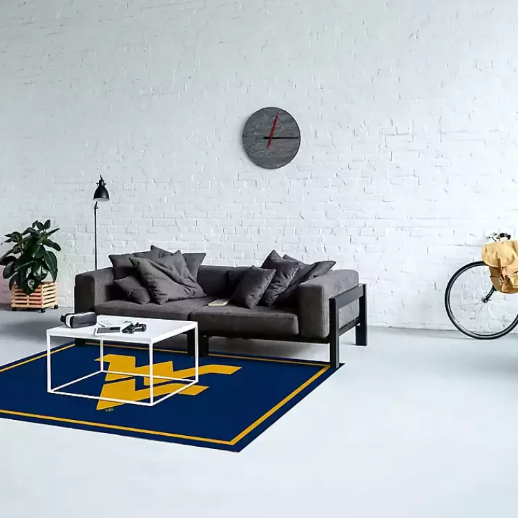 Area Rugs-Kirklands Home West Virginia University Area Rug, 4x6
