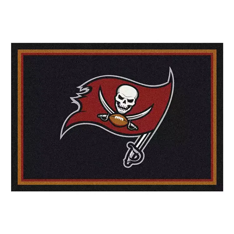 Area Rugs-Kirklands Home Tampa Bay Buccaneers Area Rug, 4x6