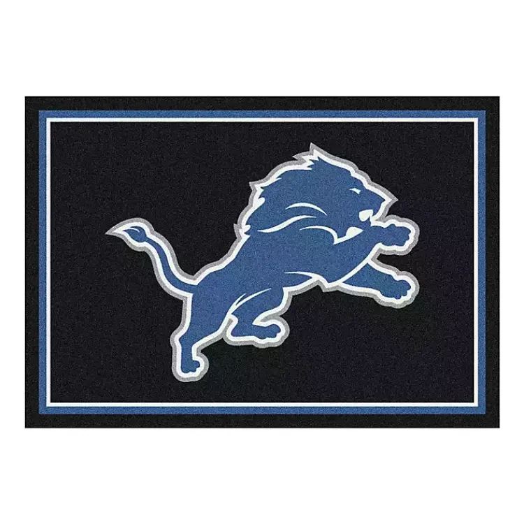 Area Rugs-Kirklands Home Detroit Lions Area Rug, 4x6