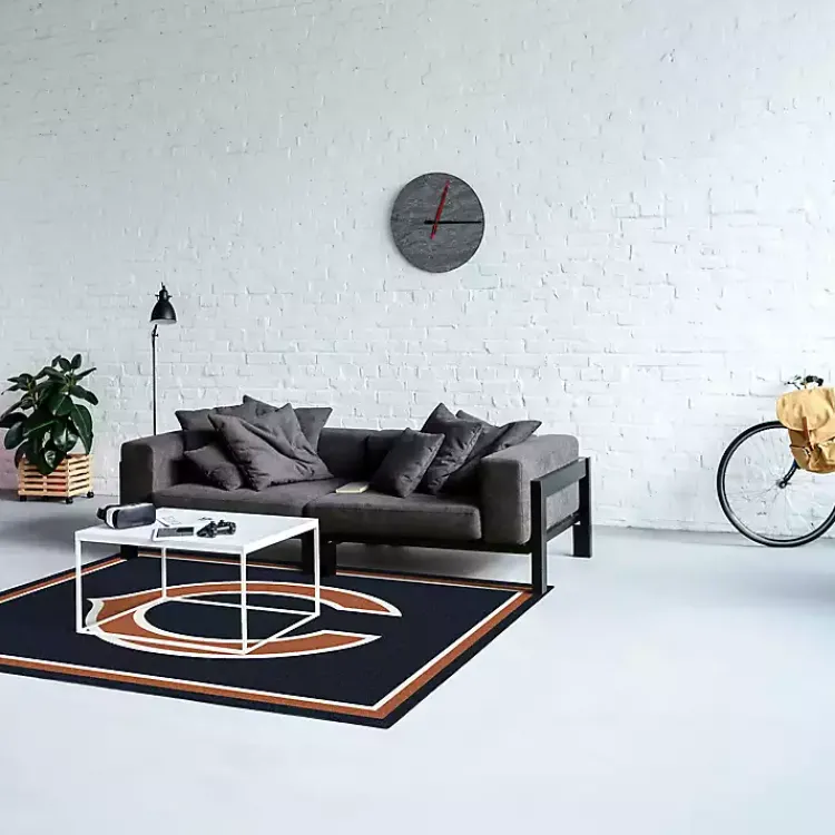 Area Rugs-Kirklands Home Chicago Bears Area Rug, 4x6