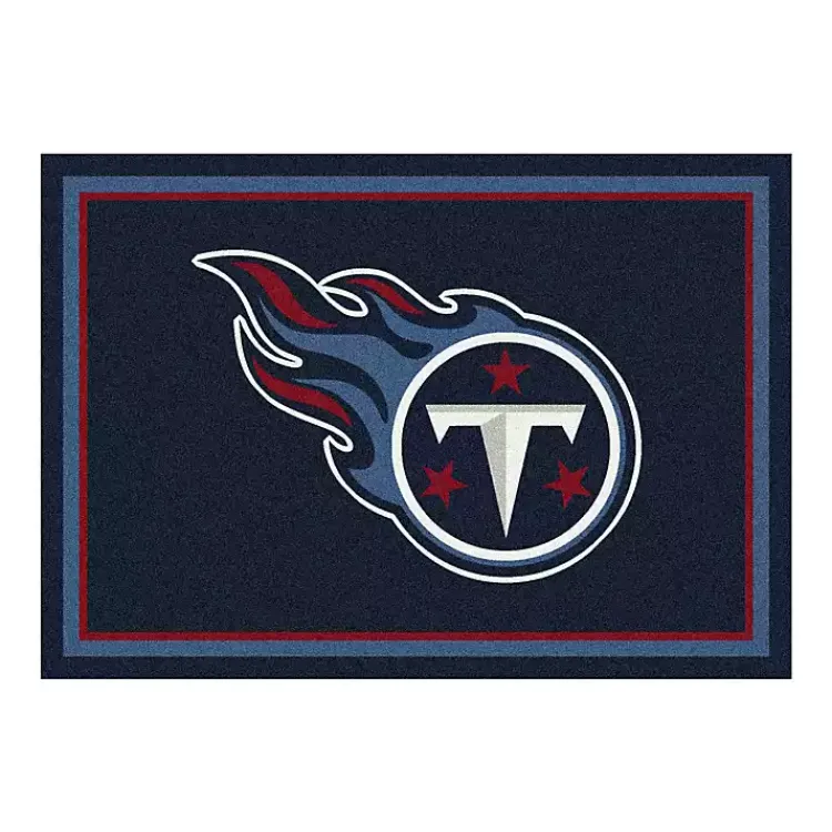 Area Rugs-Kirklands Home Tennessee Titans Area Rug, 4x6 Blue