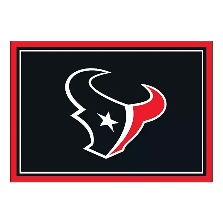 Area Rugs-Kirklands Home Houston Texas Area Rug, 4x6 Black