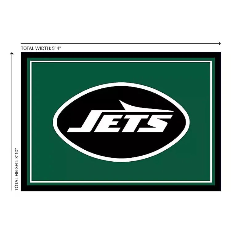 Area Rugs-Kirklands Home New York Jets Area Rug, 4x6