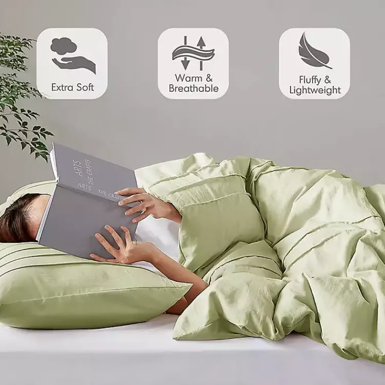 Comforters-Kirklands Home Porter 3-pc. King Comforter Set Green