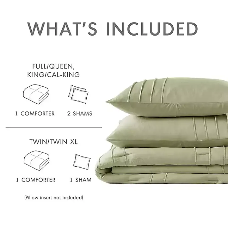 Comforters-Kirklands Home Porter 3-pc. King Comforter Set Green