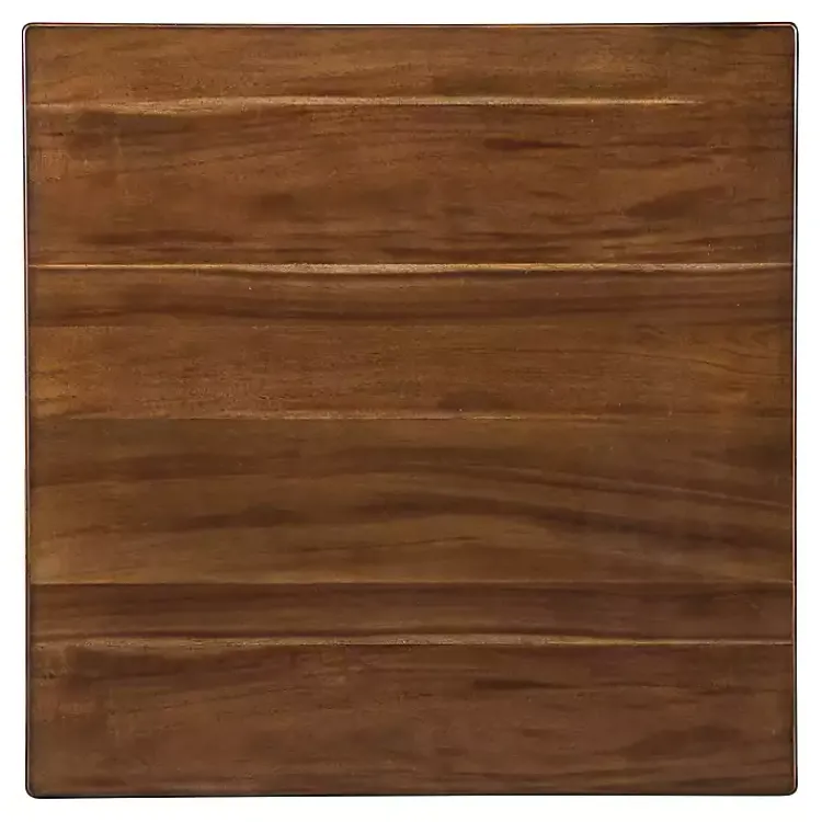 Dining Sets-Kirklands Home Walnut Wood Brooke 5-pc. Dining Furniture Set Brown