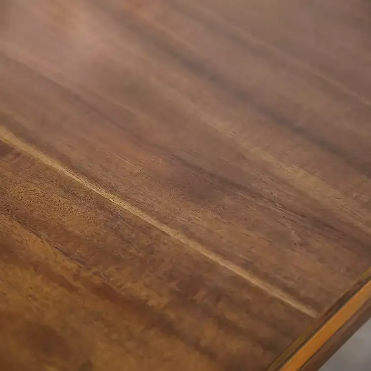 Dining Sets-Kirklands Home Walnut Wood Brooke 5-pc. Dining Furniture Set Brown