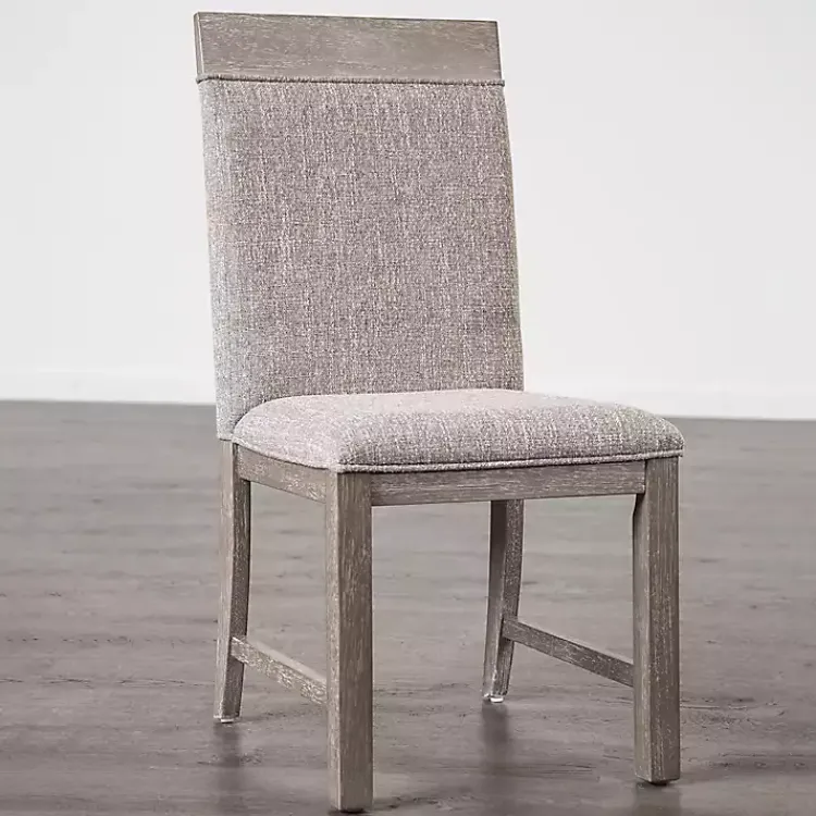 Dining Chairs-Kirklands Home Upholstered Bridgette Dining Chairs, Set of 2 Gray