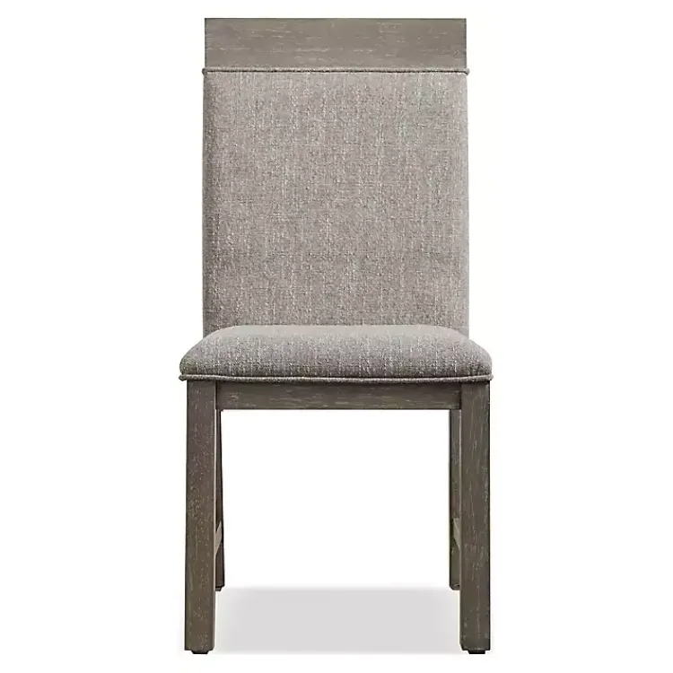 Dining Chairs-Kirklands Home Upholstered Bridgette Dining Chairs, Set of 2 Gray