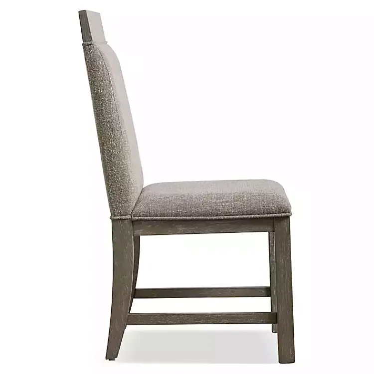 Dining Chairs-Kirklands Home Upholstered Bridgette Dining Chairs, Set of 2 Gray