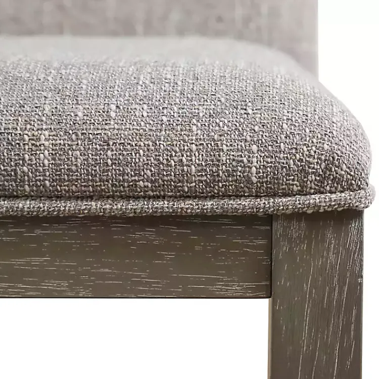 Dining Chairs-Kirklands Home Upholstered Bridgette Dining Chairs, Set of 2 Gray