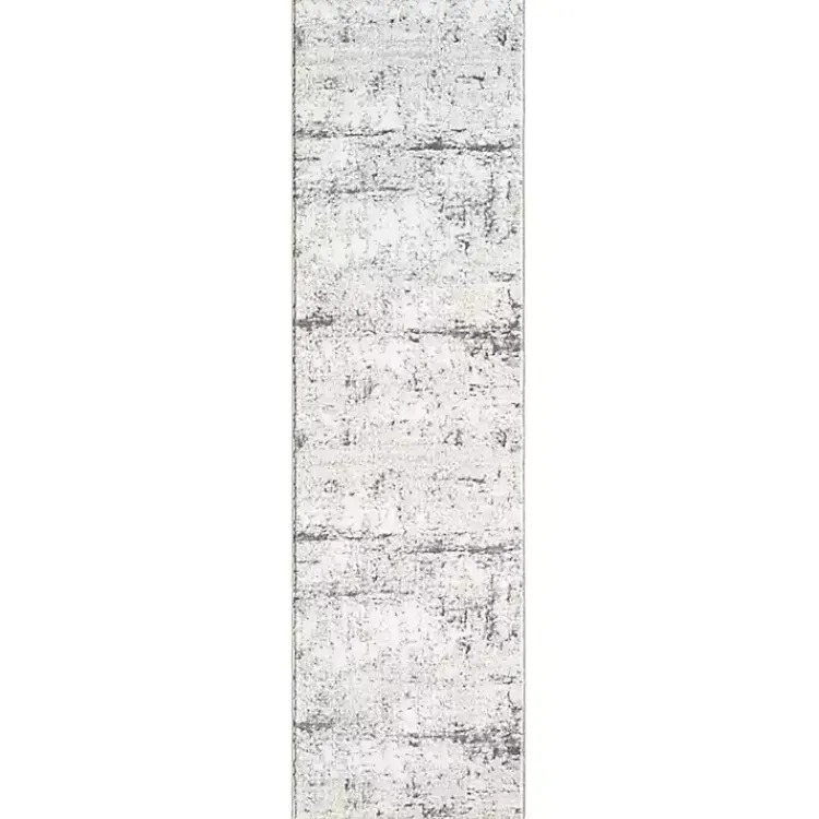 Area Rugs-Kirklands Home Beige Gray Indoor Runner, 2x7