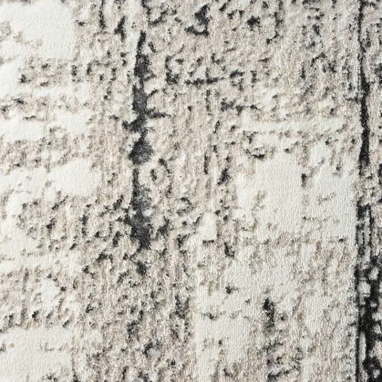 Area Rugs-Kirklands Home Beige Gray Indoor Runner, 2x7