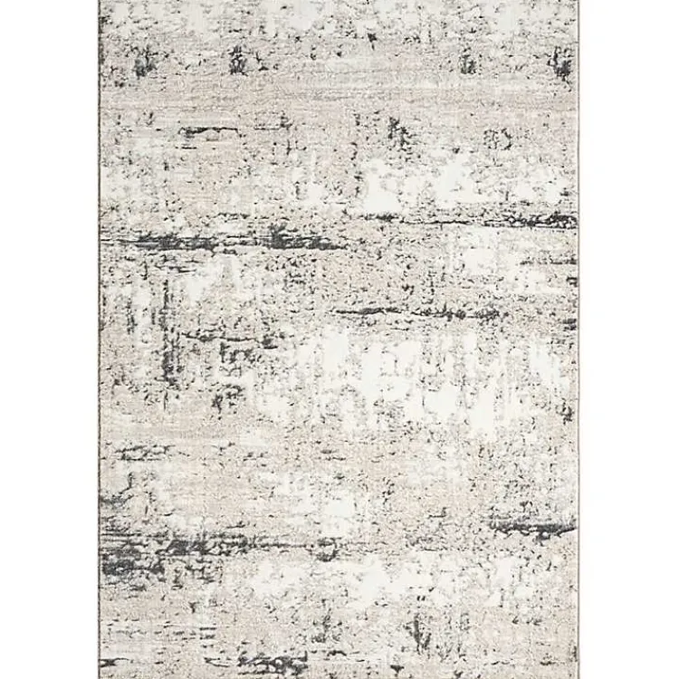 Area Rugs-Kirklands Home Beige Gray Indoor Area Rug, 5x7