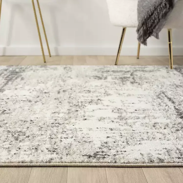 Area Rugs-Kirklands Home Beige Gray Indoor Area Rug, 7x9