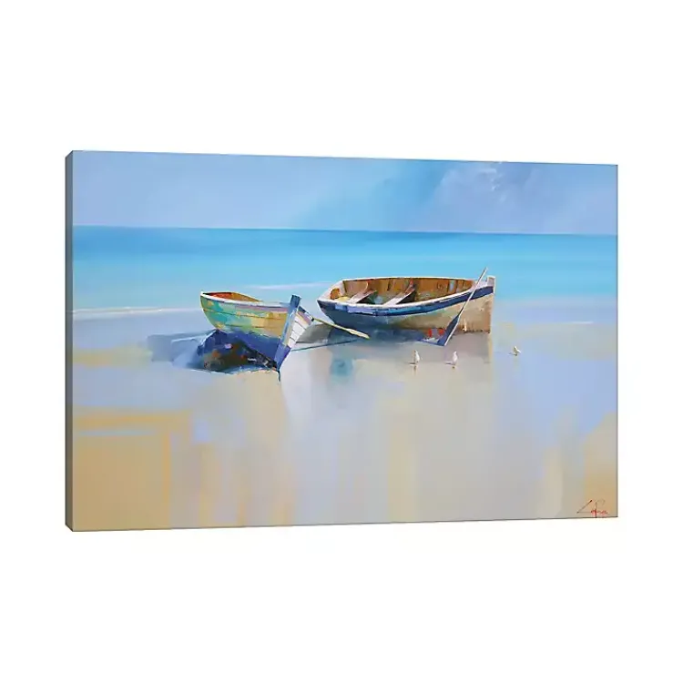 Canvas Art-Kirklands Home Afternoon Boat Adventures Canvas Art Print Multi