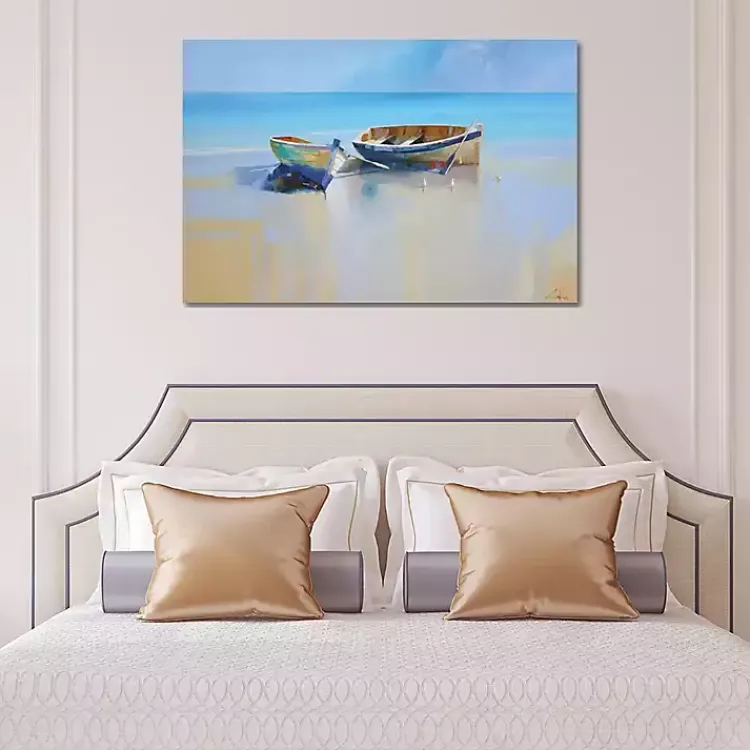 Canvas Art-Kirklands Home Afternoon Boat Adventures Canvas Art Print Multi