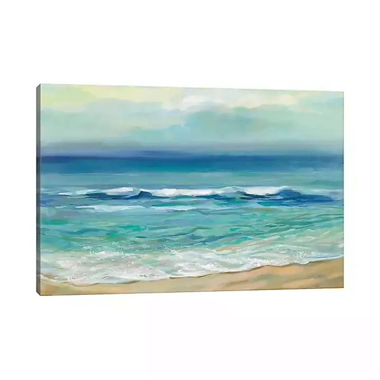 Canvas Art-Kirklands Home Seaside Sunrise Canvas Art Print Multi