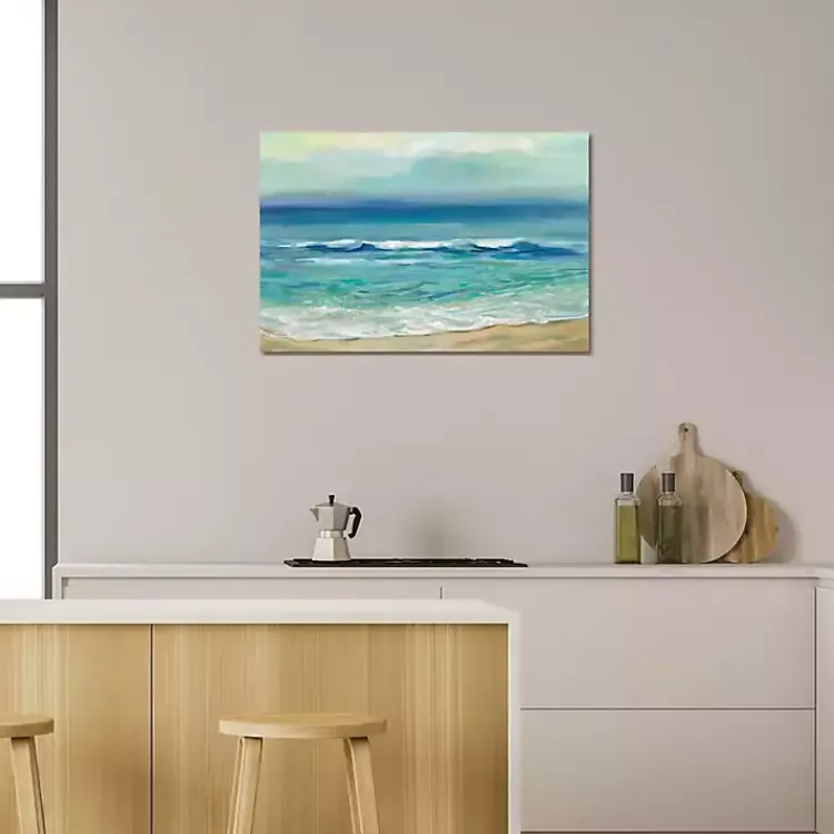 Canvas Art-Kirklands Home Seaside Sunrise Canvas Art Print Multi