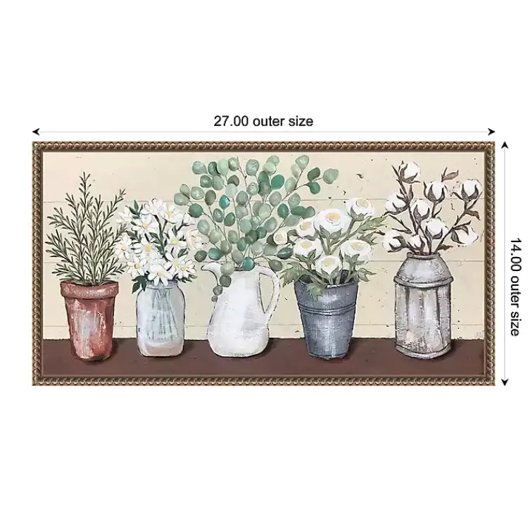 Canvas Art-Kirklands Home Country Cuttings Framed Canvas Art Print