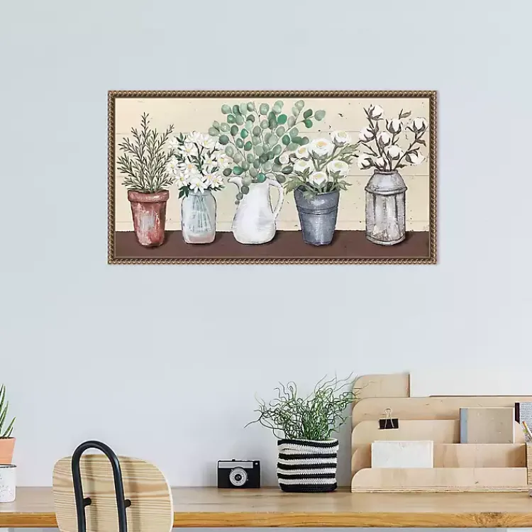 Canvas Art-Kirklands Home Country Cuttings Framed Canvas Art Print