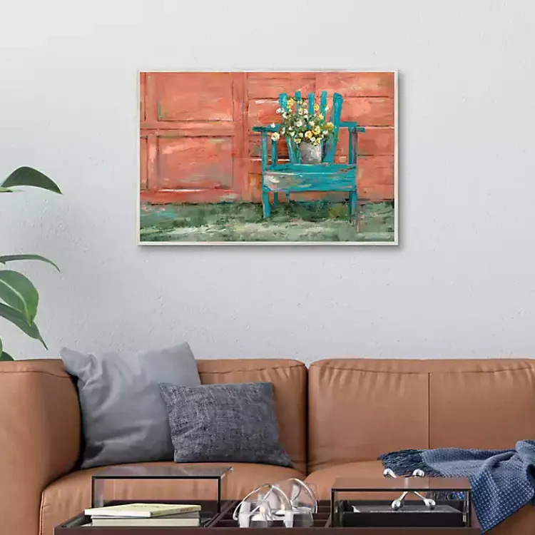 Canvas Art-Kirklands Home Color Me Country Framed Canvas Art Print