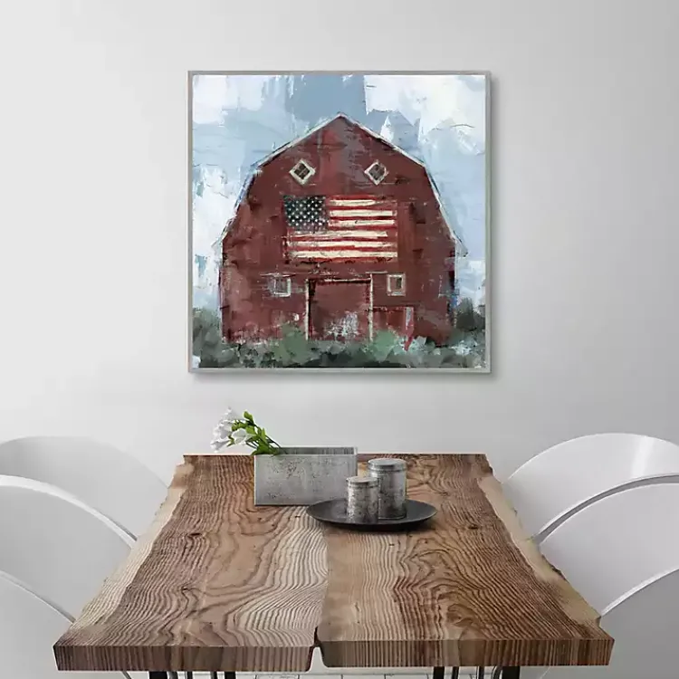 Canvas Art-Kirklands Home Country Pride Framed Canvas Art Print