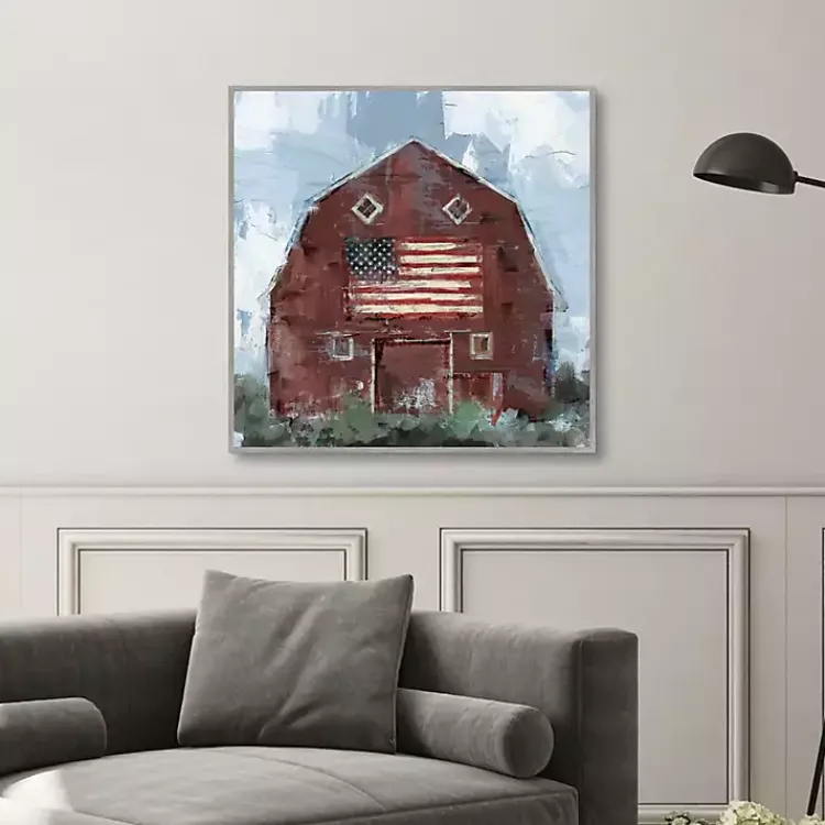 Canvas Art-Kirklands Home Country Pride Framed Canvas Art Print
