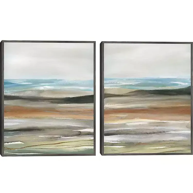 Canvas Art-Kirklands Home Layers of Nature Framed Canvas Art Prints Multi