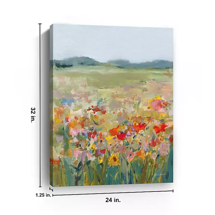 Canvas Art-Kirklands Home Wildflower Meadow Canvas Art Print