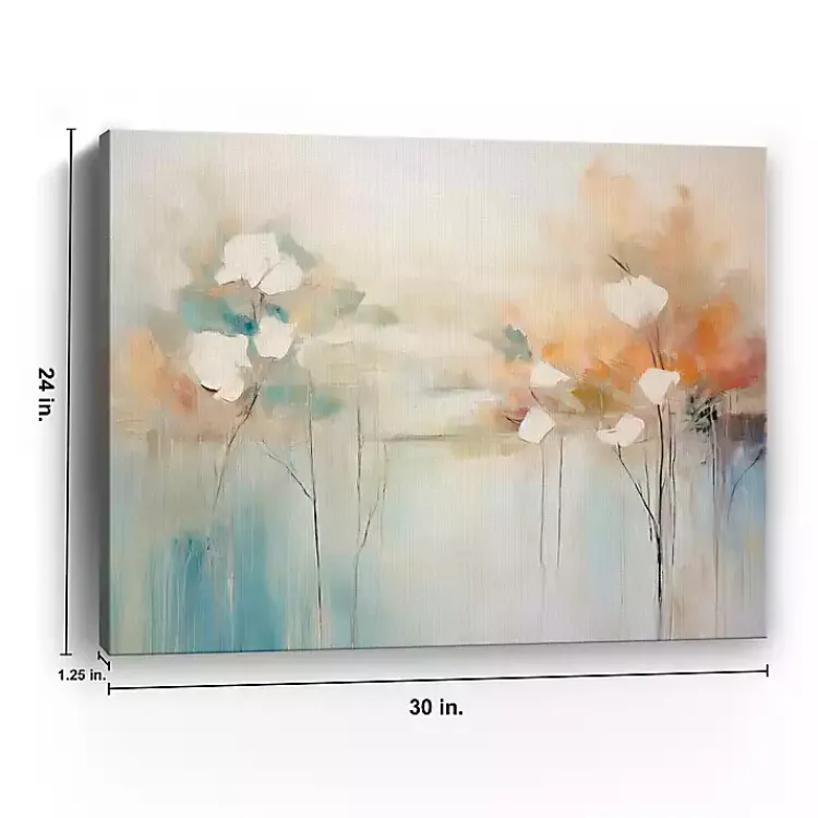 Canvas Art-Kirklands Home Fall Trees Abstract Canvas Art Print
