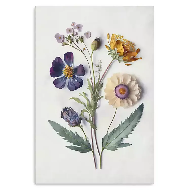 Canvas Art-Kirklands Home Pressed Flower Memories I Canvas Art Print